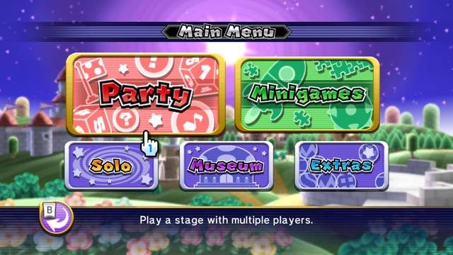 Mario Party 9 title screen image #1 