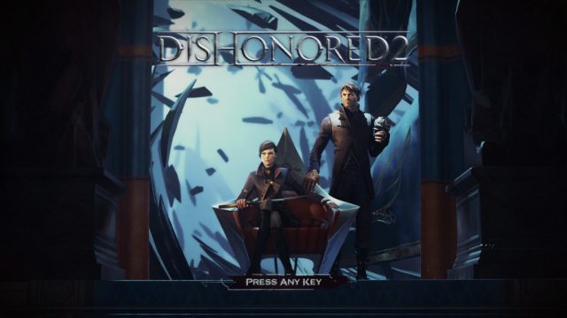 Dishonored 2 title screen image #1 