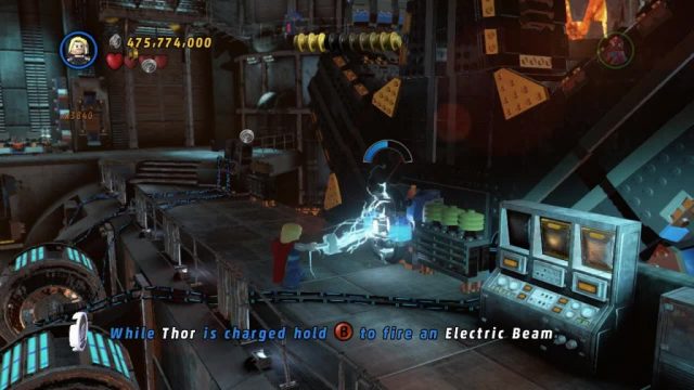 LEGO Marvel Super Heroes in-game screen image #1 