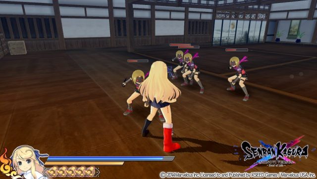 Senran Kagura: Shinovi Versus  in-game screen image #5 