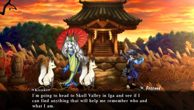 Muramasa Rebirth  in-game screen image #1 