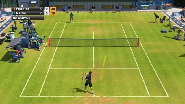 Virtua Tennis 2009 in-game screen image #3 