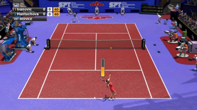 Virtua Tennis 2009 in-game screen image #2 