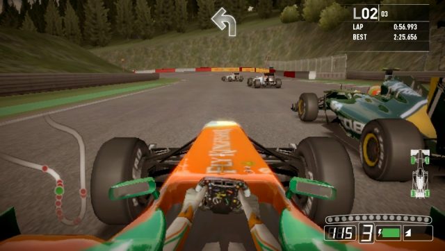 F1 2011  in-game screen image #1 