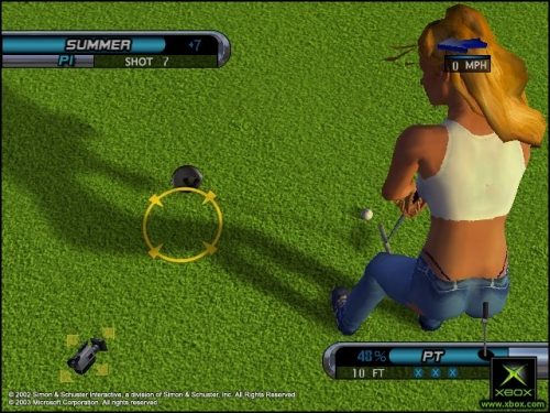 Outlaw Golf  in-game screen image #1 