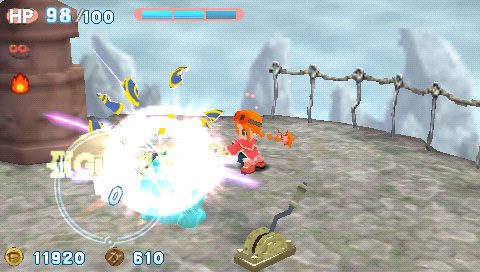 Gurumin: A Monstrous Adventure  in-game screen image #4 