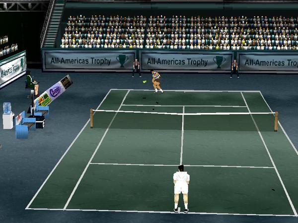 Actua Tennis in-game screen image #1 