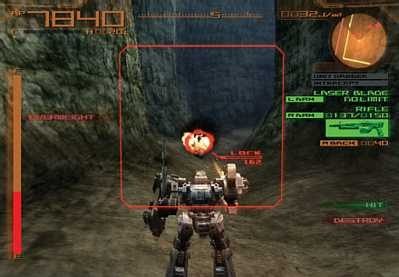 Armored Core NEXUS  in-game screen image #1 