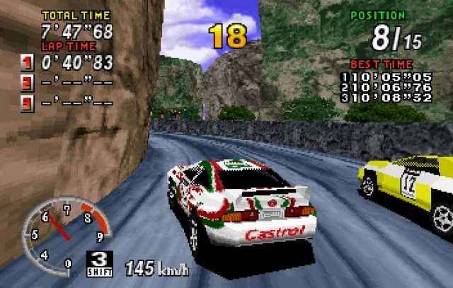 Sega Rally Championship Plus  in-game screen image #3 