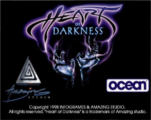 Heart of Darkness title screen image #1 