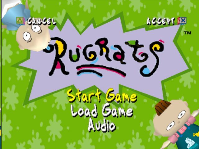 Rugrats: Search for Reptar  title screen image #1 