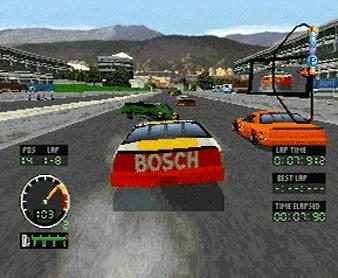 Andretti Racing in-game screen image #2 