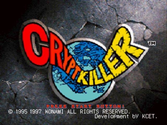 Crypt Killer  title screen image #1 