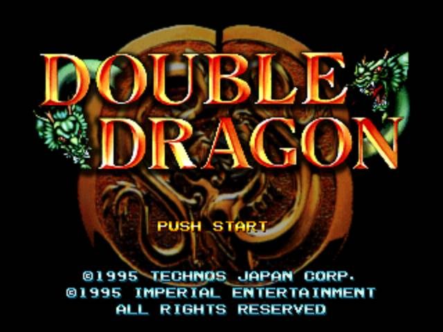 Double Dragon  title screen image #1 