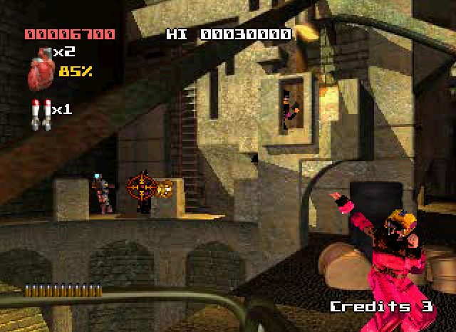 Judge Dredd in-game screen image #1 