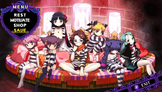 Criminal Girls: Invite Only  title screen image #1 