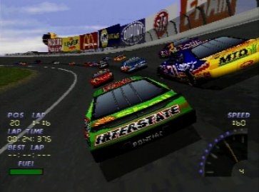 NASCAR '98  in-game screen image #1 
