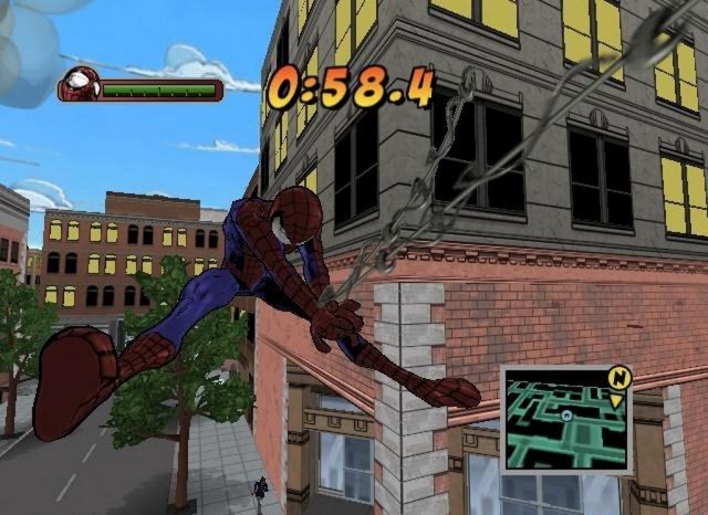 Ultimate Spider-Man in-game screen image #1 