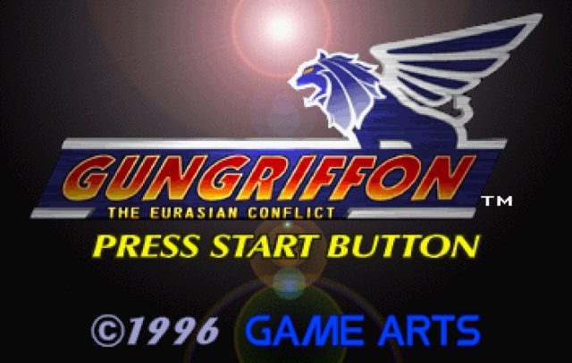 GunGriffon  title screen image #1 