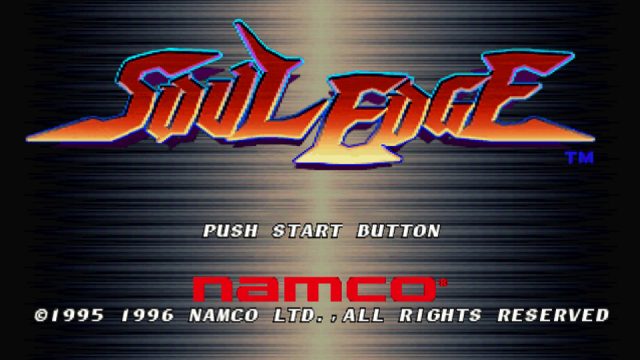 Soul Blade  title screen image #1 