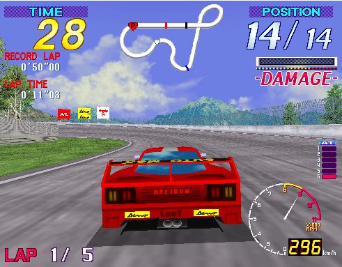 Super GT 24H in-game screen image #1 