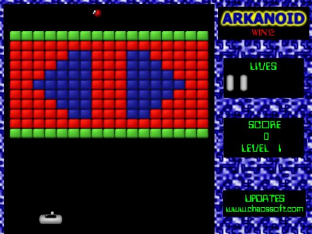 Arkanoid in-game screen image #1 