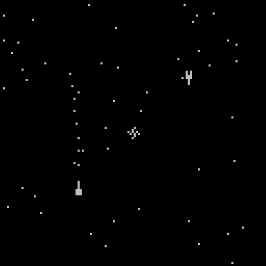 Spacewar in-game screen image #1 