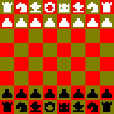 Dazzlechess in-game screen image #2 TV screen output