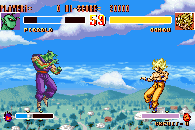 Dragon Ball Z 2: Super Battle  in-game screen image #1 
