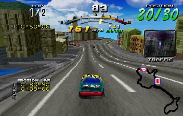 Daytona USA Championship Circuit Edition  in-game screen image #2 