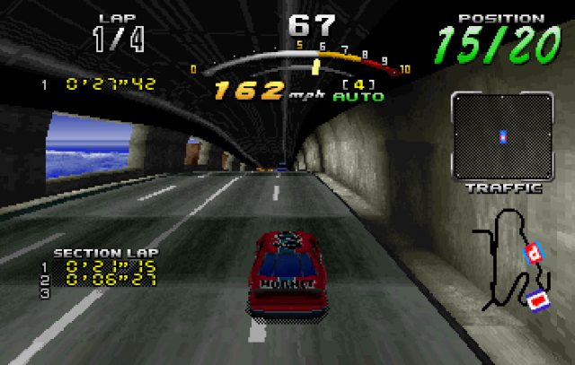 Daytona USA Championship Circuit Edition  in-game screen image #1 