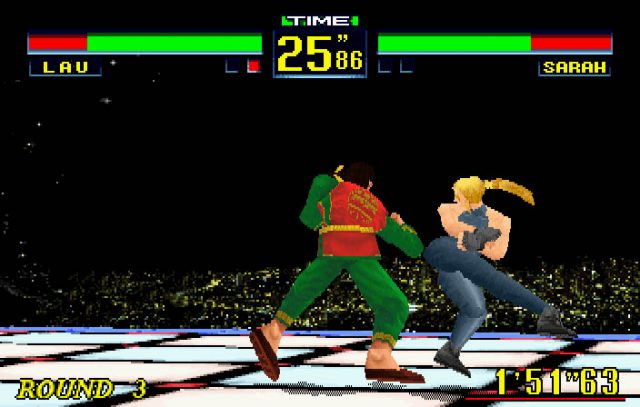 Virtua Fighter Remix  in-game screen image #2 