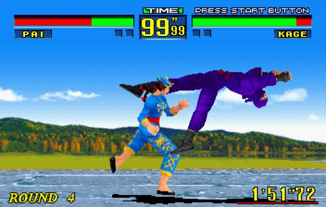 Virtua Fighter Remix  in-game screen image #1 