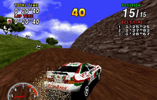 Sega Rally Championship  in-game screen image #3 