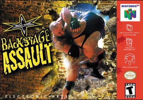 WCW Backstage Assault  package image #1 
