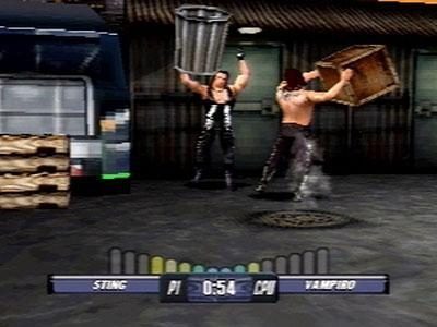 WCW Backstage Assault  in-game screen image #1 