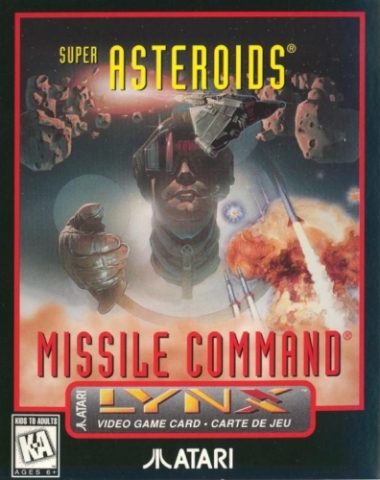 Super Asteroids & Missile Command  package image #1 