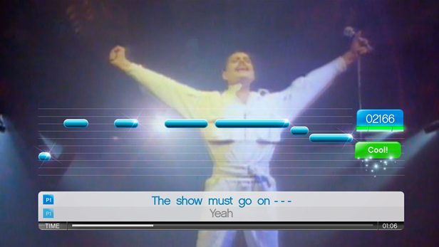 SingStar Queen in-game screen image #2 