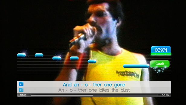SingStar Queen in-game screen image #1 