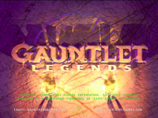 Gauntlet Legends title screen image #1 