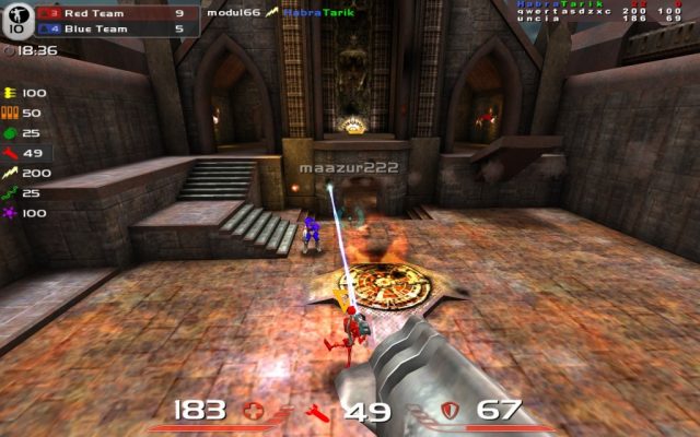 Quake Live in-game screen image #1 