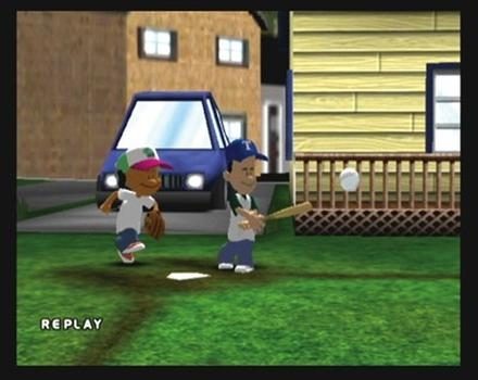 Backyard Baseball in-game screen image #1 