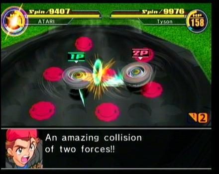BeyBlade VForce: Super Tournament Battle in-game screen image #2 