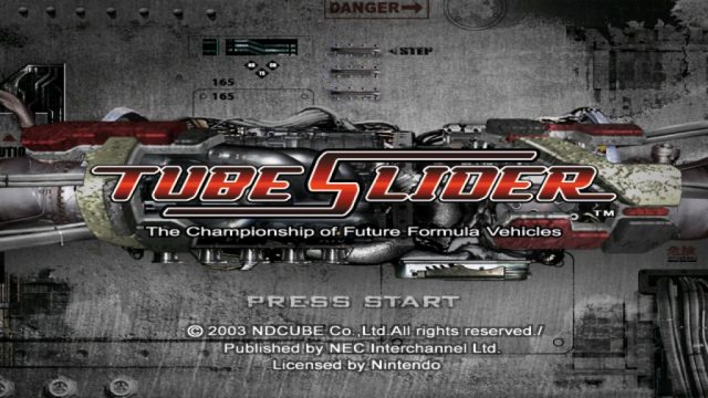 Tube Slider title screen image #1 