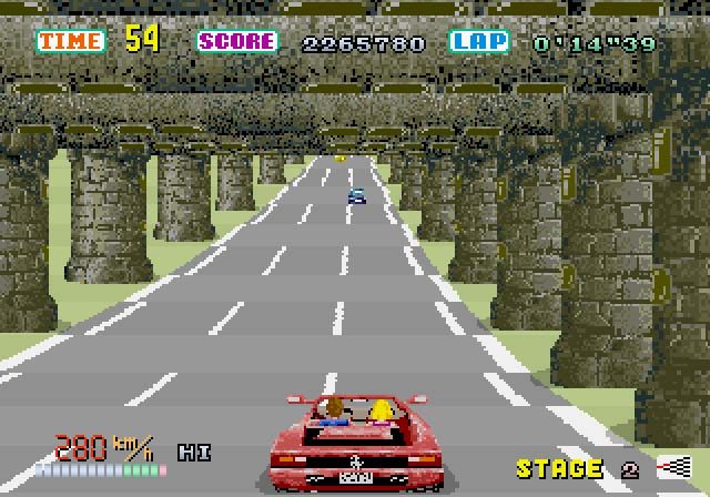 Sega Ages: OutRun  in-game screen image #2 