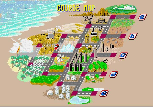 Sega Ages: OutRun  in-game screen image #1 