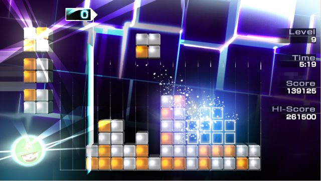 Lumines: Electronic Symphony in-game screen image #3 