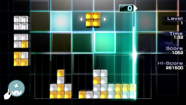 Lumines: Electronic Symphony in-game screen image #1 