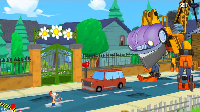 Phineas and Ferb: Day of Doofenshmirtz  in-game screen image #3 