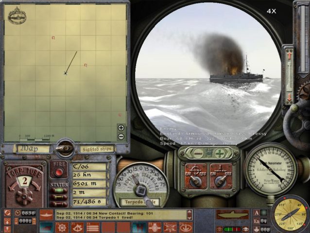1914: Shells of Fury in-game screen image #2 